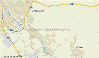 Velice zajímavý komerční pozemek u Chrudimi
