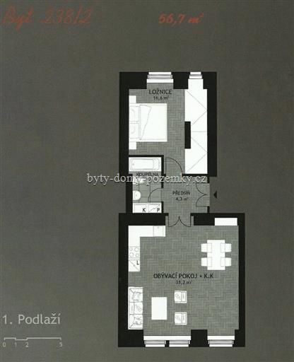 Prodej bytu 2+kk