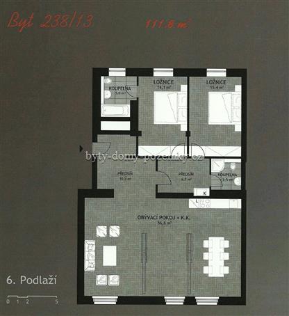 Prodej bytu 3+1